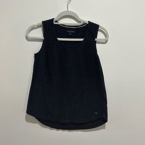 Tommy Hilfiger Navy Tank Top size small